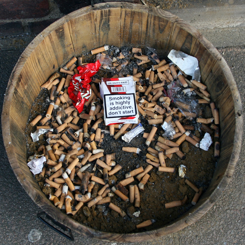 personalized ashtray